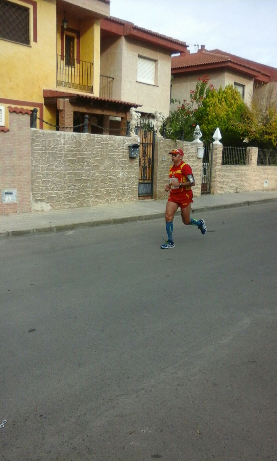 Miguel Arenas en el Campeonato del Mundo de 100km