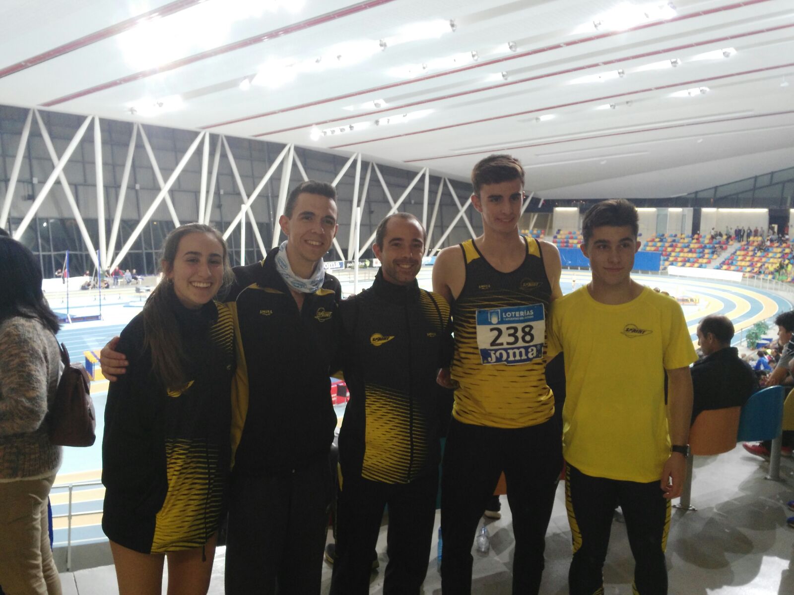 5 Sprinteros en el Campeonato de España Juvenil